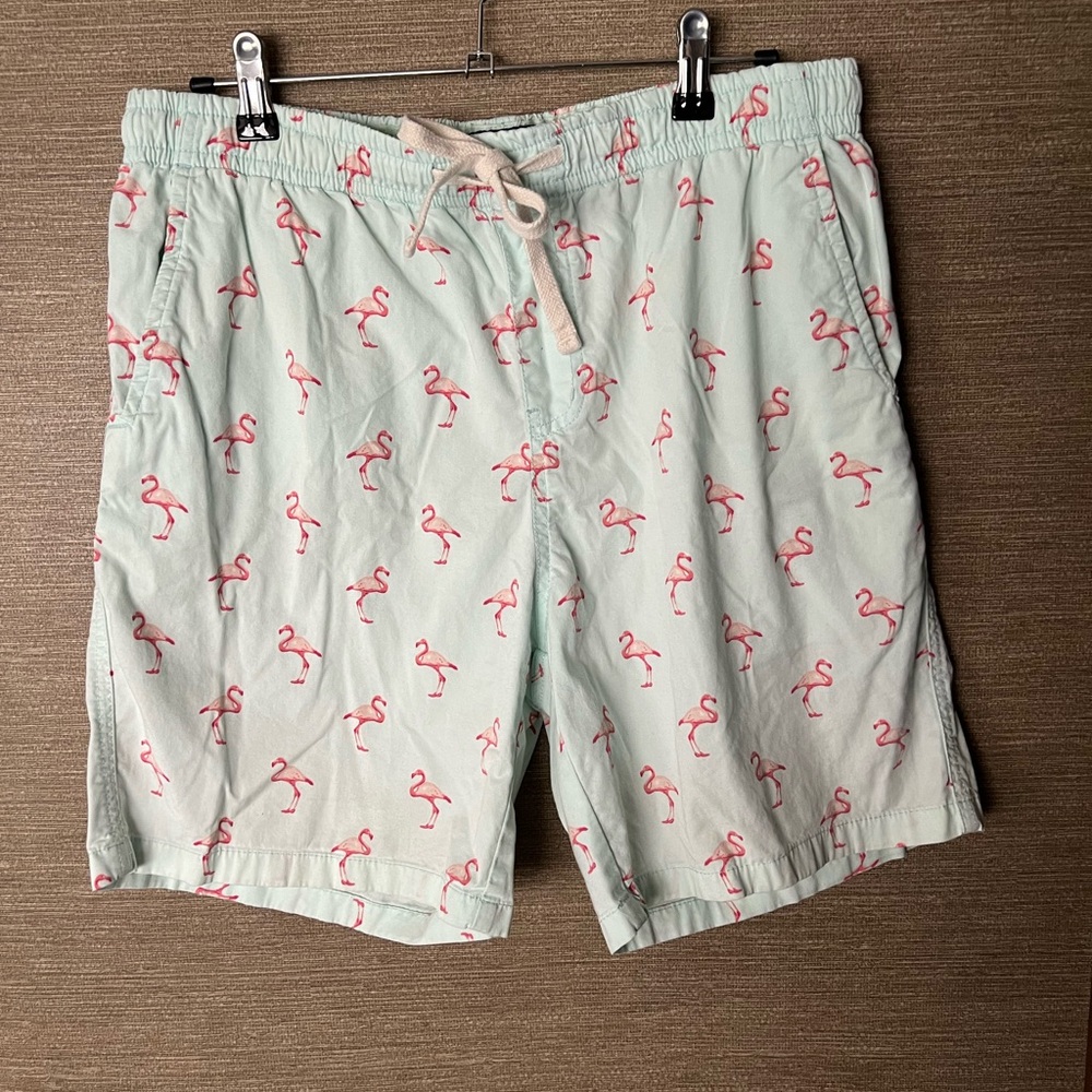 Artistry In Motion Flamingo Short light blue size XL 
Drawstring
